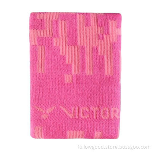 Woman Fashion Lovely Pink Sports Knitted Wrist Support, Long Size